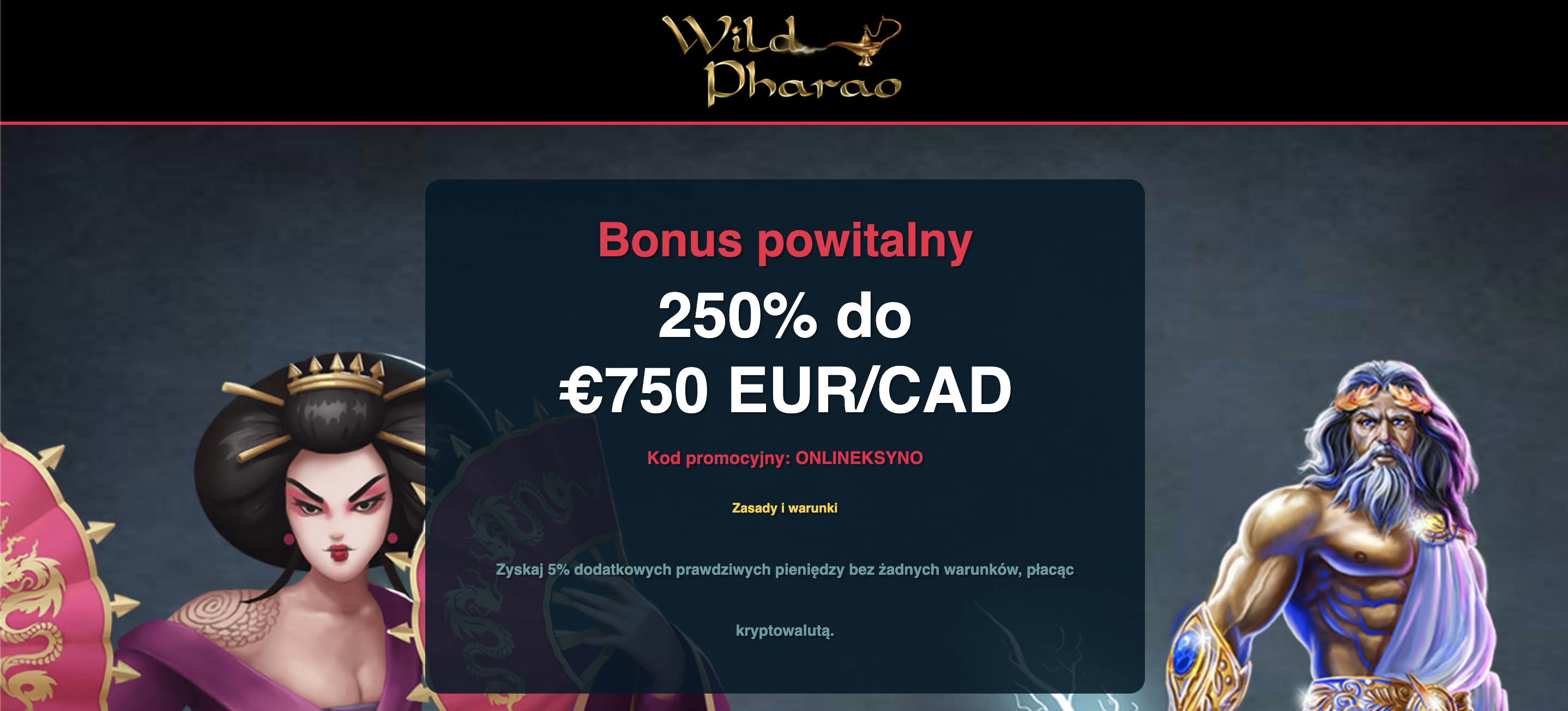 Promo-Code-czyli-kod-promocyjny-WildPharao-casino-(onlineksyno.com)